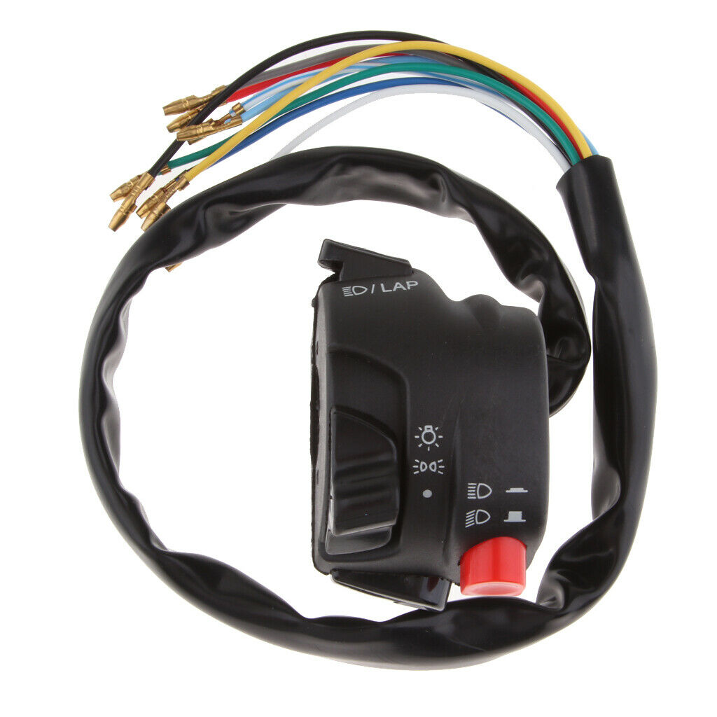 12V 2 on / off turn signal switch light switch handlebar turn signal switch