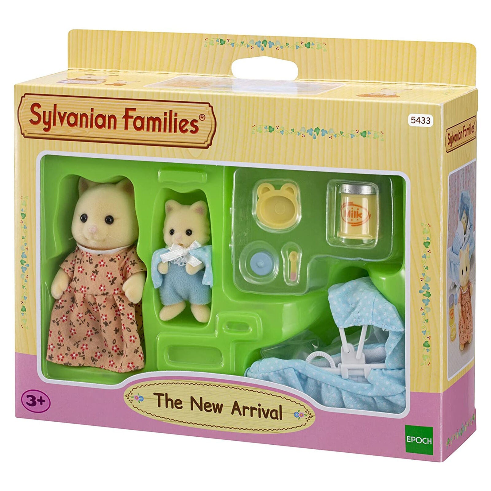 Sylvanian Families The New Arrival Ready To Play Set 5433 Role Play Age 3+