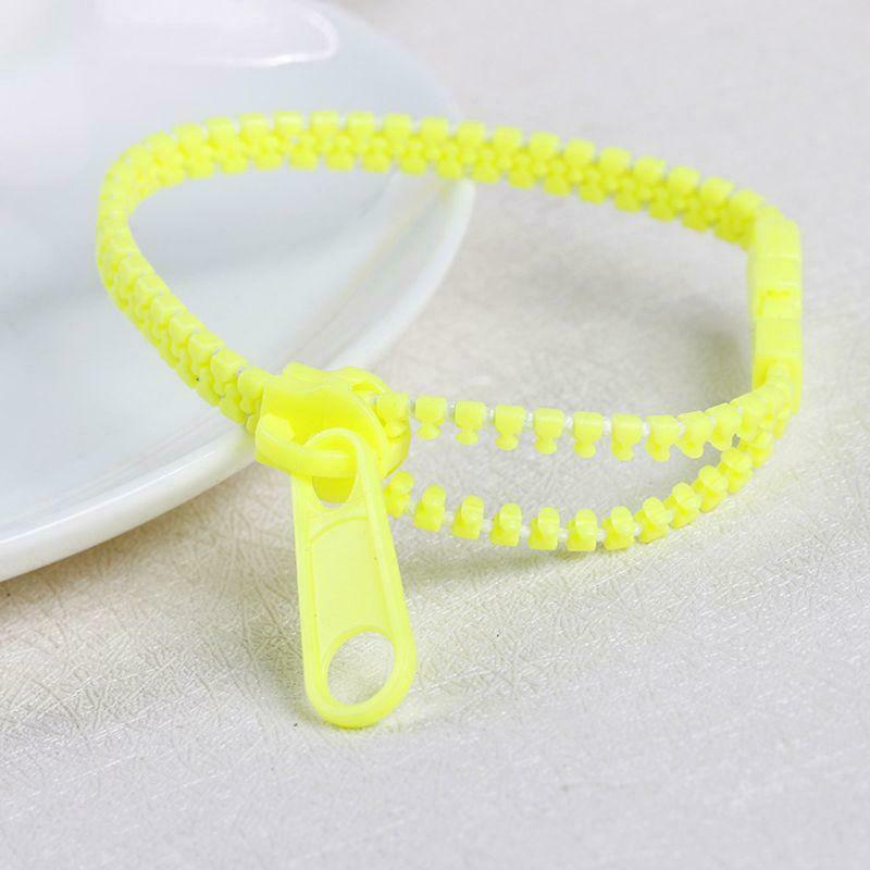 Mixed Color Kids Friendship Fidget Zipper Bracelets Sensory Toys Fashion Jewelry