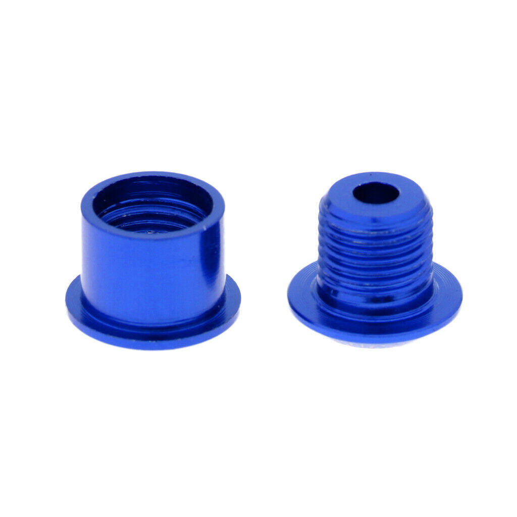 10 Pieces Aluminum  Chainring Crankset Fixing Bolt Ring Screw Kits