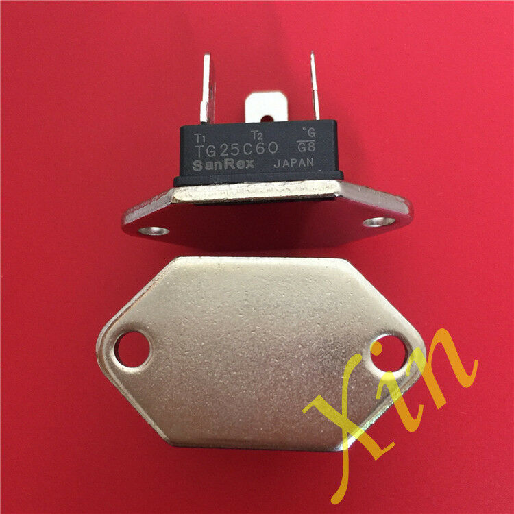 5PCS TG25C60 Encapsulation:N/A,ISOLATED TRIAC MOLD TYPE