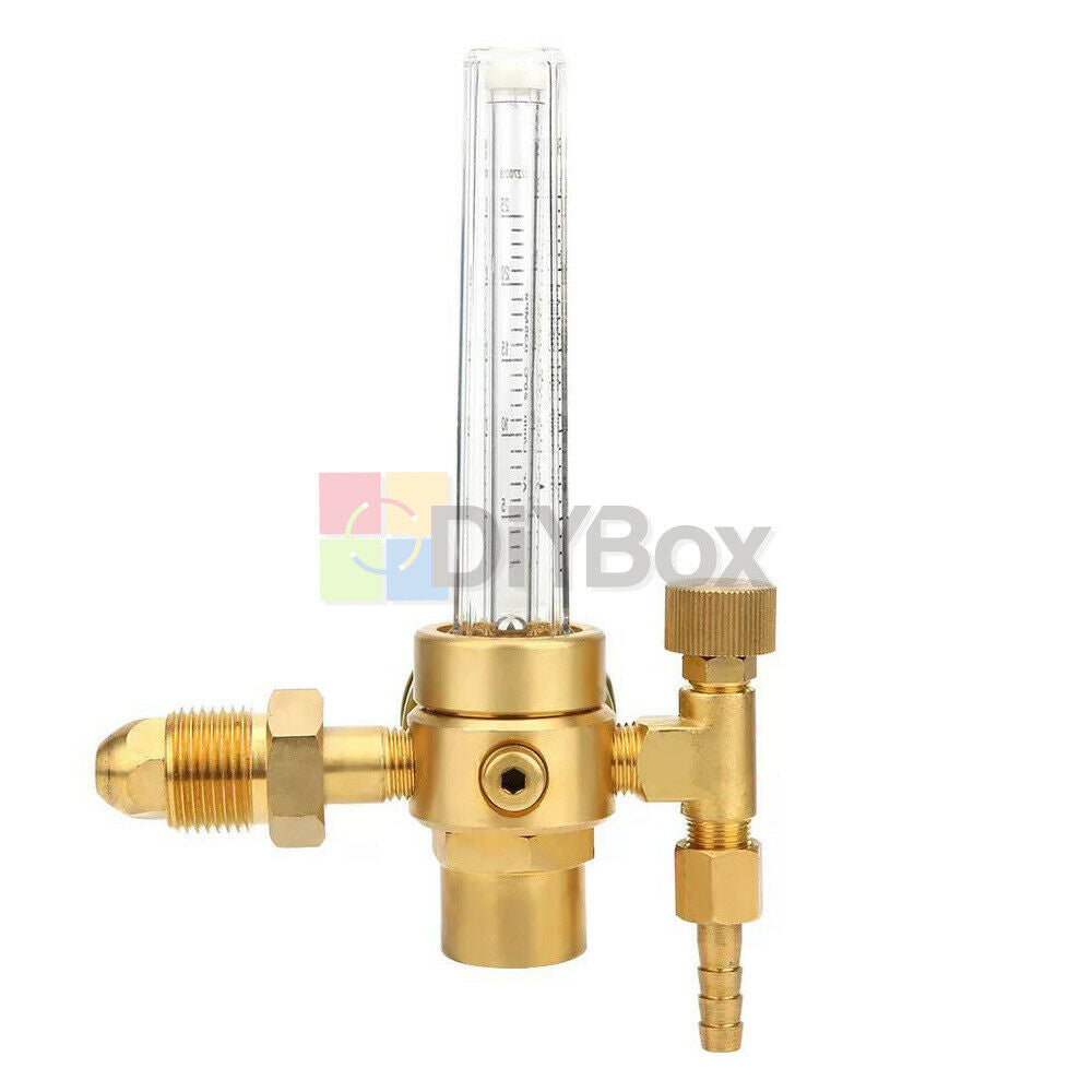 CGA580 Argon CO2 Mig Tig Flow meter Welding Weld Regulator Gauge Gas Welder