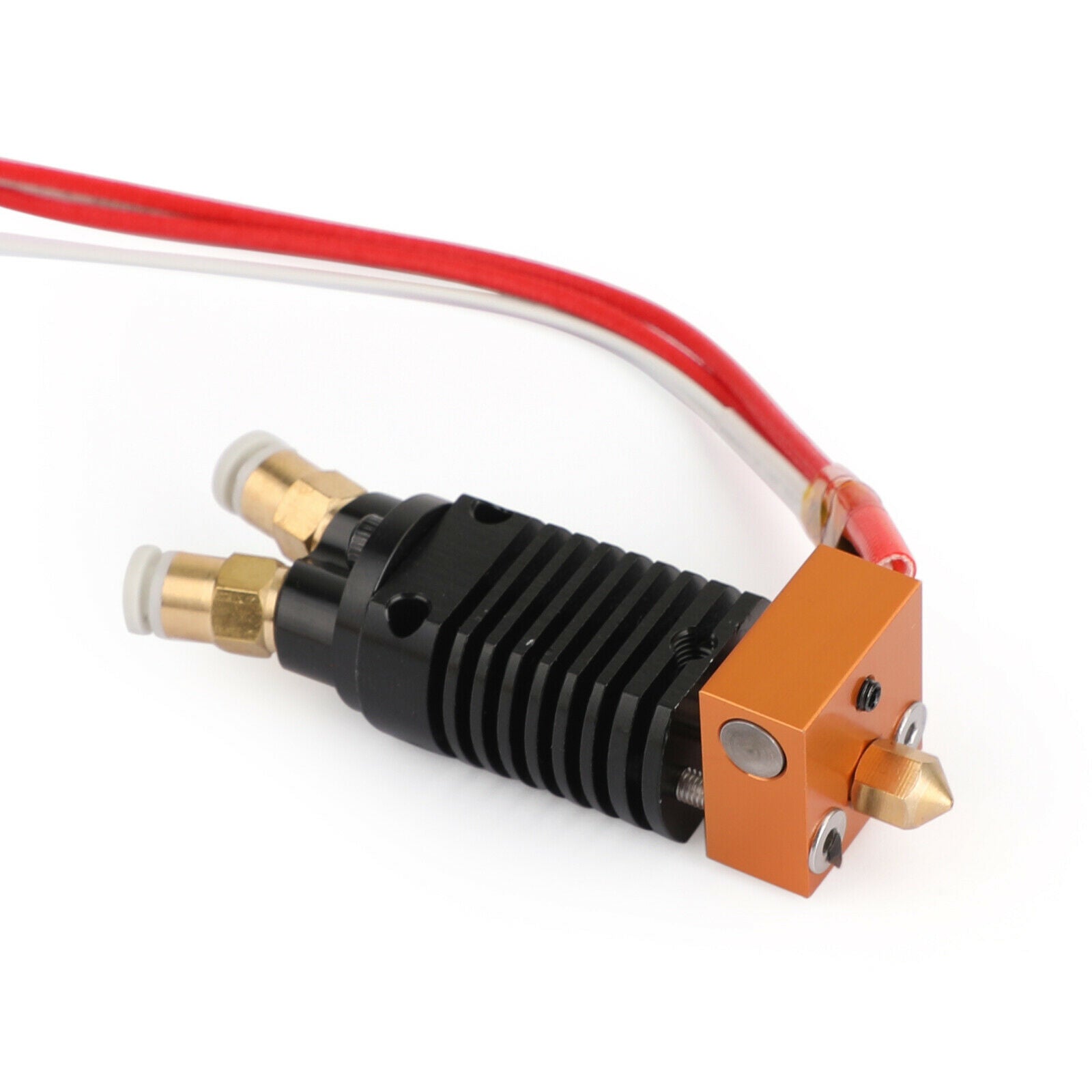 2 in 1 Out Dual Color Metal Hotend Extruder 24V fit for Ender-3 TEVO ALFWISE A6
