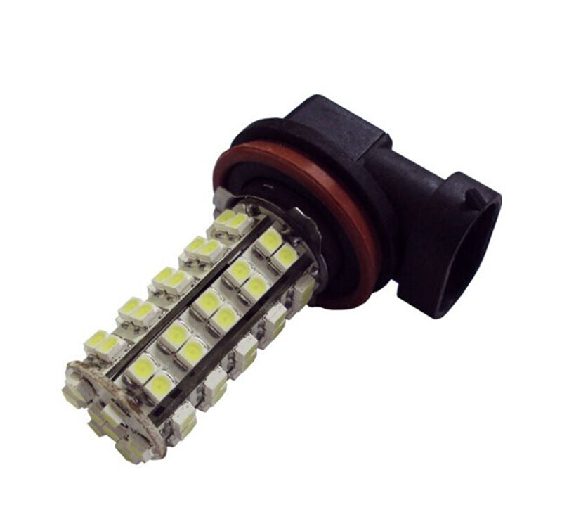 2X Car LED Light HID White 68 SMD H11 LED Fog light Bulb for  3E90 Practic.l8
