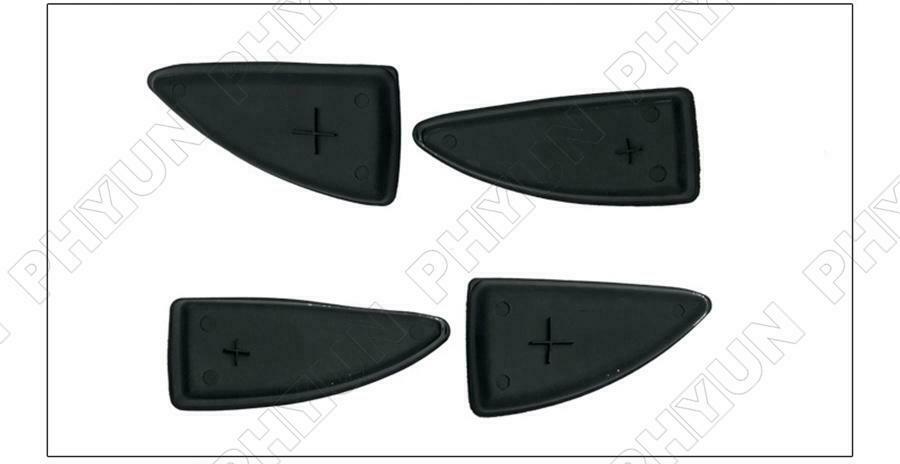 4Pcs Car Interior Front & Rear Door-Switch Bezel Cap For GM Chevy Malibu 2016-18