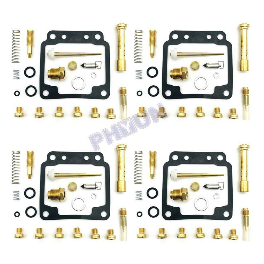 4 SETS Carburetor Carb Rebuild Kit For Yamaha XJ750 / Seca XJ750R XJ 750 Seca