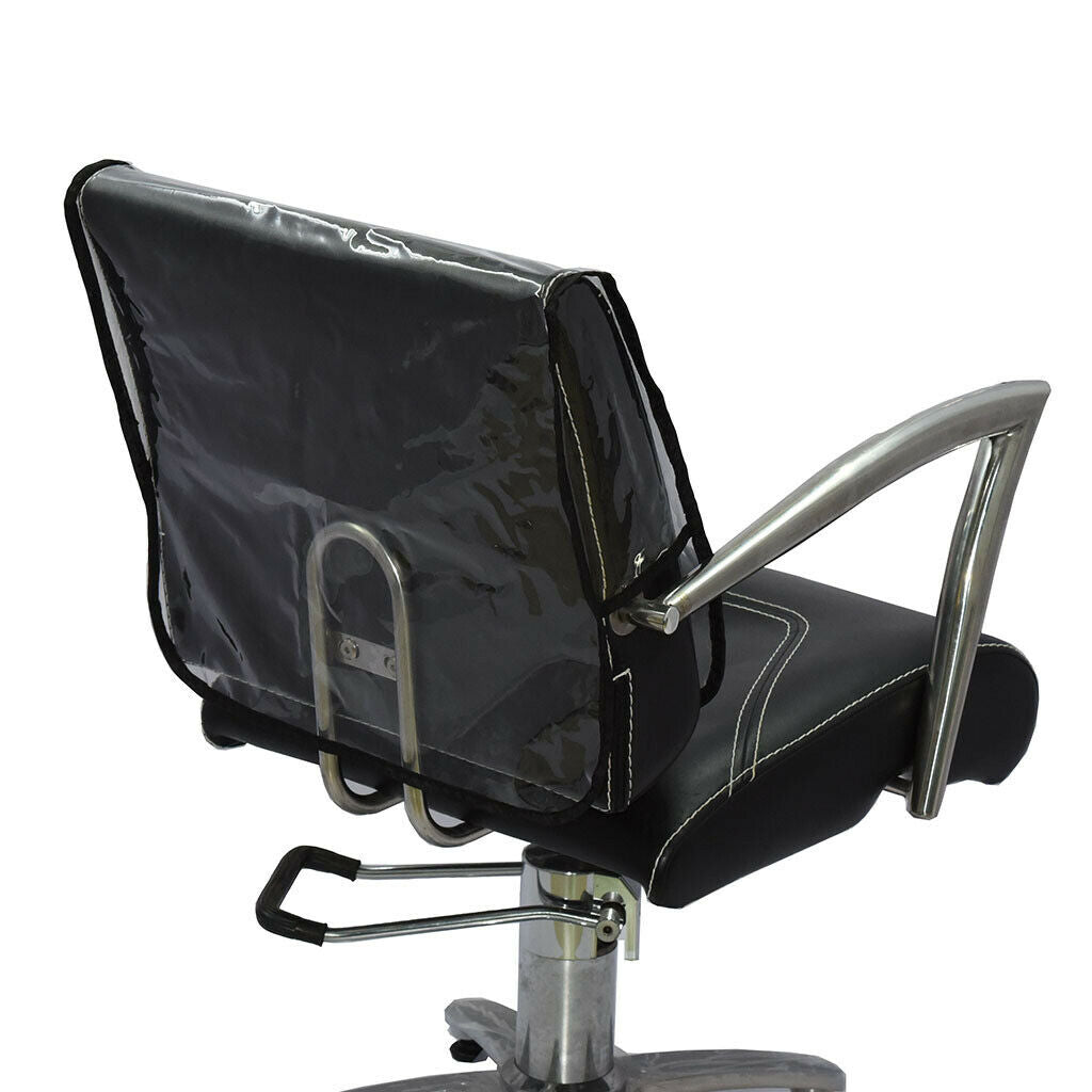 4x Hairdressing Chair Back Covers Hair Salon PVC Vinyl Cover Protective