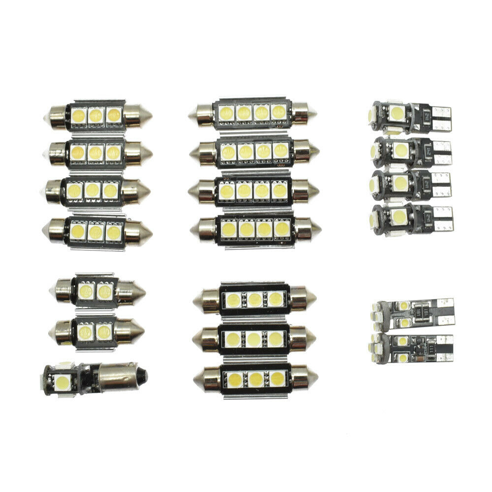20Pcs White Car LED Lamp Interior Light Kit For VW PASSAT B5 1997-2000