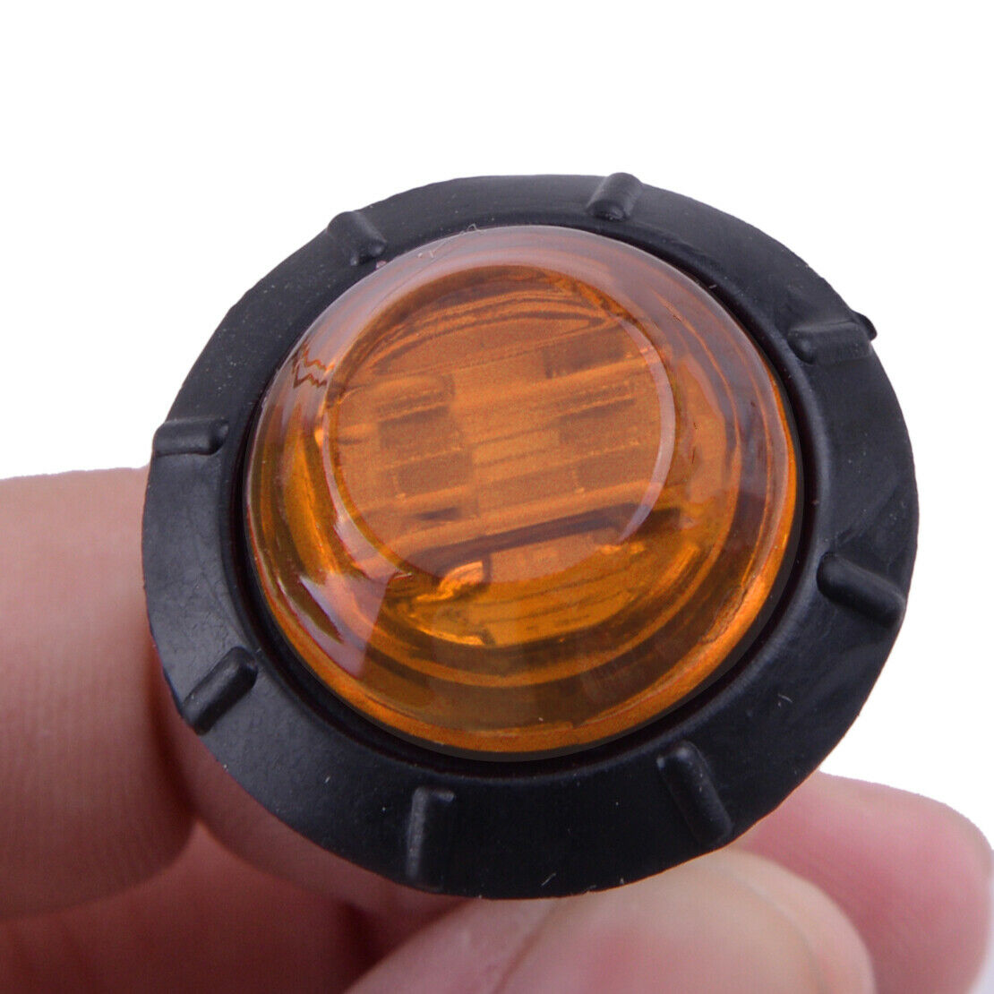 20pcs 12V 3/4" LED Bullet Side Marker Lights for Truck Trailer Bus Caravans