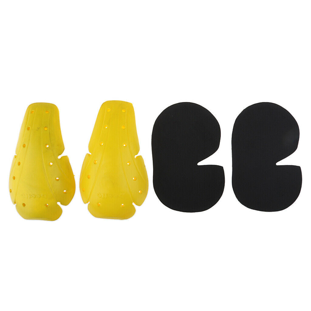 4pcs Motorcycle Knee & Hip Protector Guard Pad Protective Gear Set for Bike