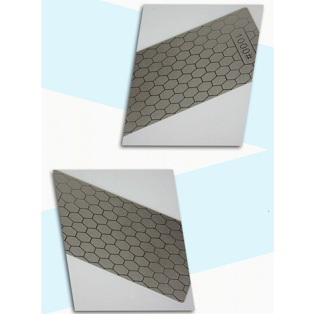 1000# Double Sided Plate Whetstone Diamond Sharpening Stone Bench Sharpener