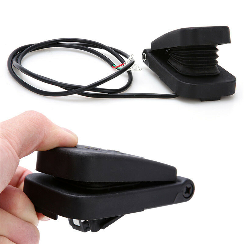 Black Plastic ATV Foot Throttle Accelerator Speed Control Pedal For Bike Scoo Lt