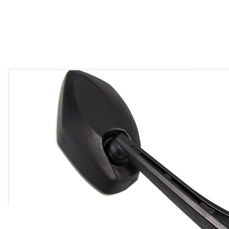 2PCS Universal Motorcycle Dirt Bike chopper ATV 8mm 10mm Rear View Mirrors Black