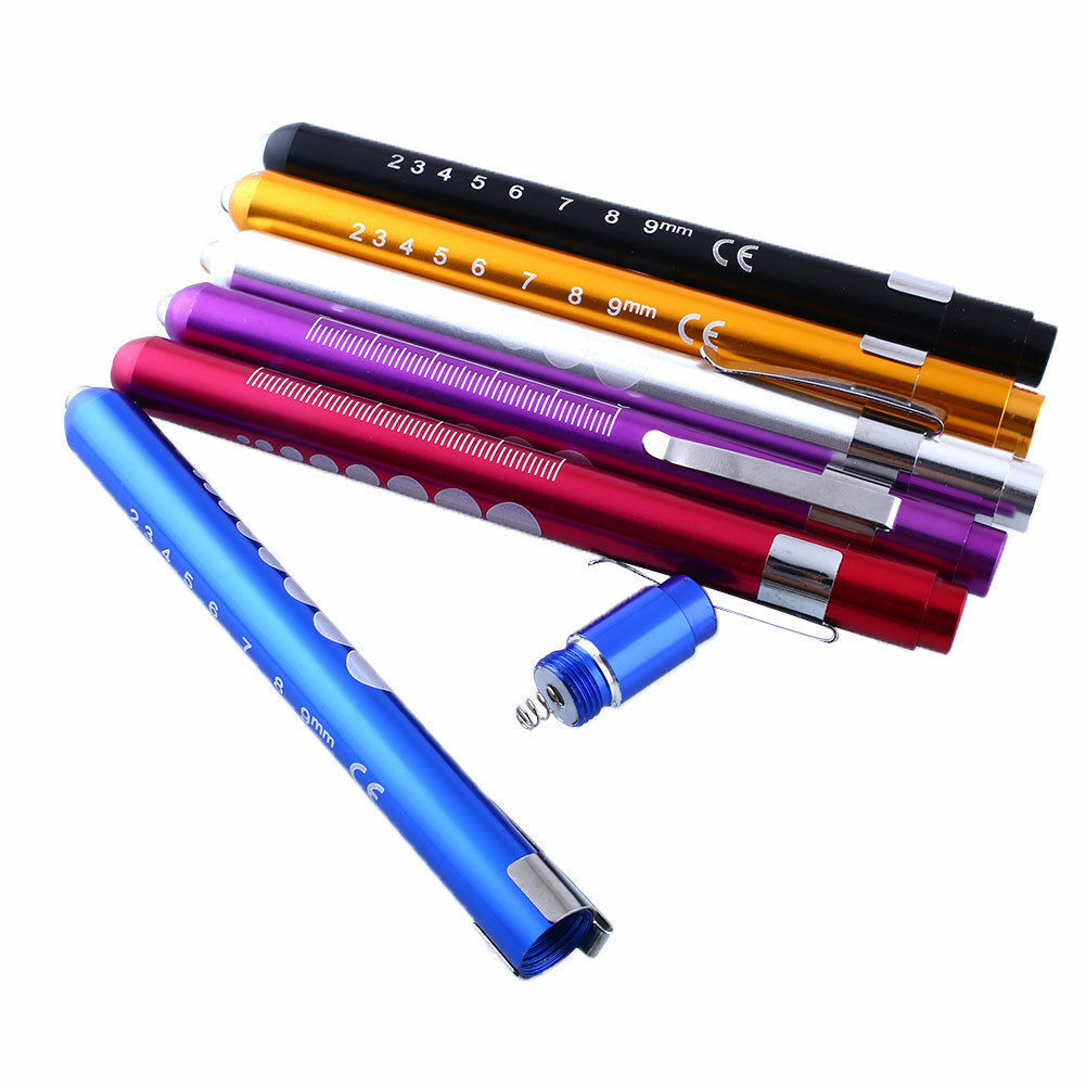 Cool First Aid LED Flashlight Pen Torch Doctor Nurse Emergency Penlight