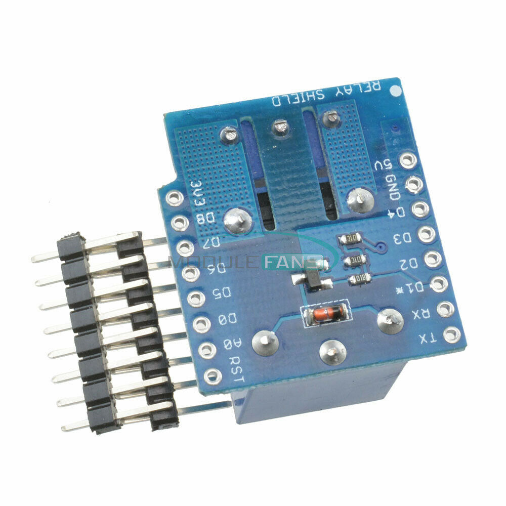 ESP8266 12V 1-CH WeMos D1 Mini Wifi Relay Shield Development Board for Arduino
