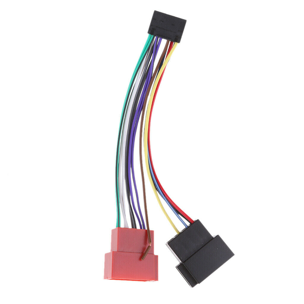 for     Kenwood     16     Pin     ISO     Wiring     Harness     Connector