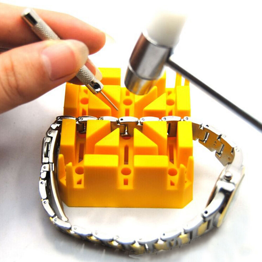Watch Band Bracelet Strap Holder Link Pin Remover Watchmaker Repair Block.l8