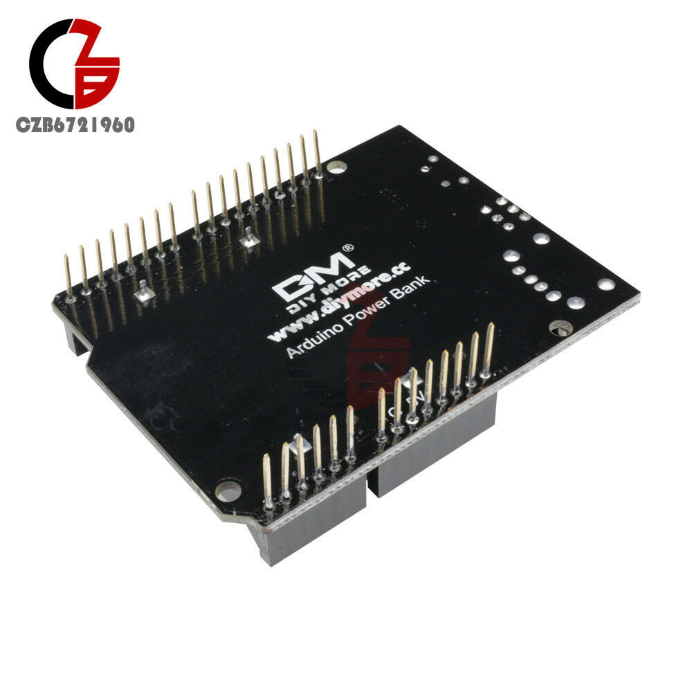 5V ESP8266 ESP32 16340 Battery Shield Power Bank Power Module for Arduino UNO R3