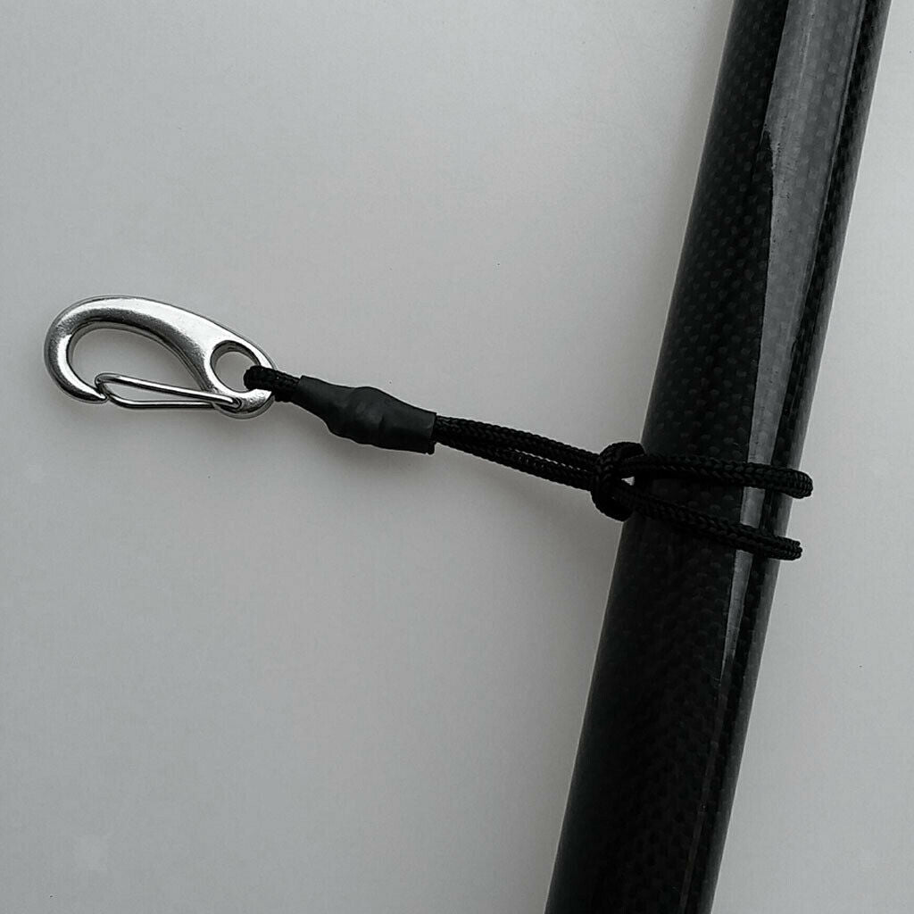 Portable Elastic Shock Cord Rope Dinghy String Lanyard With Stainless Steel