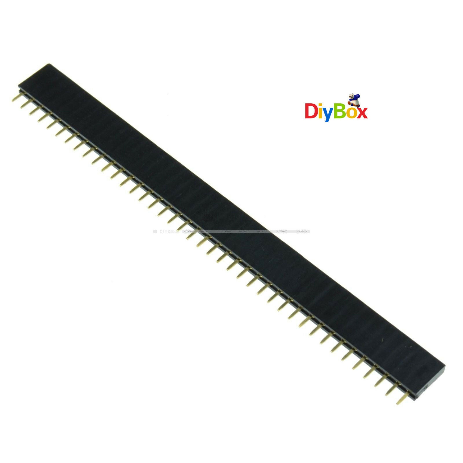 10Pcs 40pin 2.54mm Single Row Straight Female Pin Header Strip PBC Arduino kit