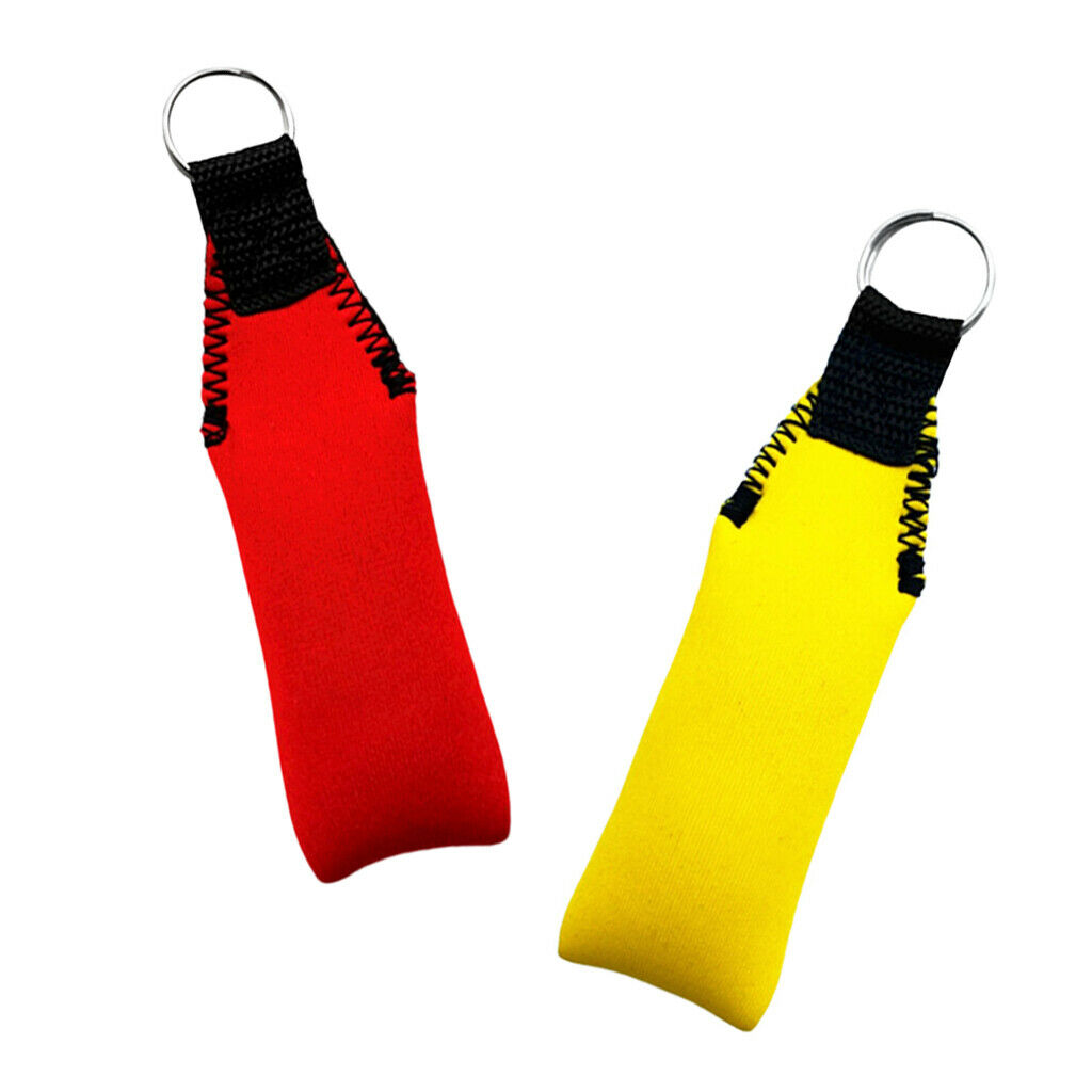 2x Marine Boat Neoprene Floating Keyring Key Float Buoy Yacht Boat Accessory