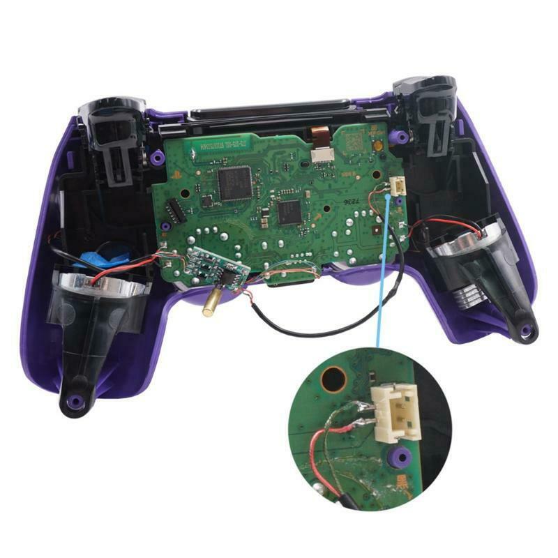 6-Colors Luminated D-Pad Thumbsticks Face Buttons LED Kit for PS5 Controller