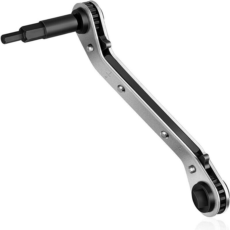 3/16 To 1/4 Ratchet Wrench, 3/8 To 5/16 Service Wrench,Suitable for Air ConditK8
