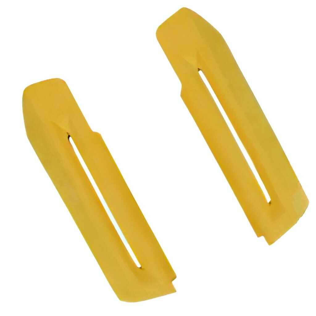 Car Interior Door Handle Cover Trim Assembly For Ford Mustang 15+ Yellow 1Pair