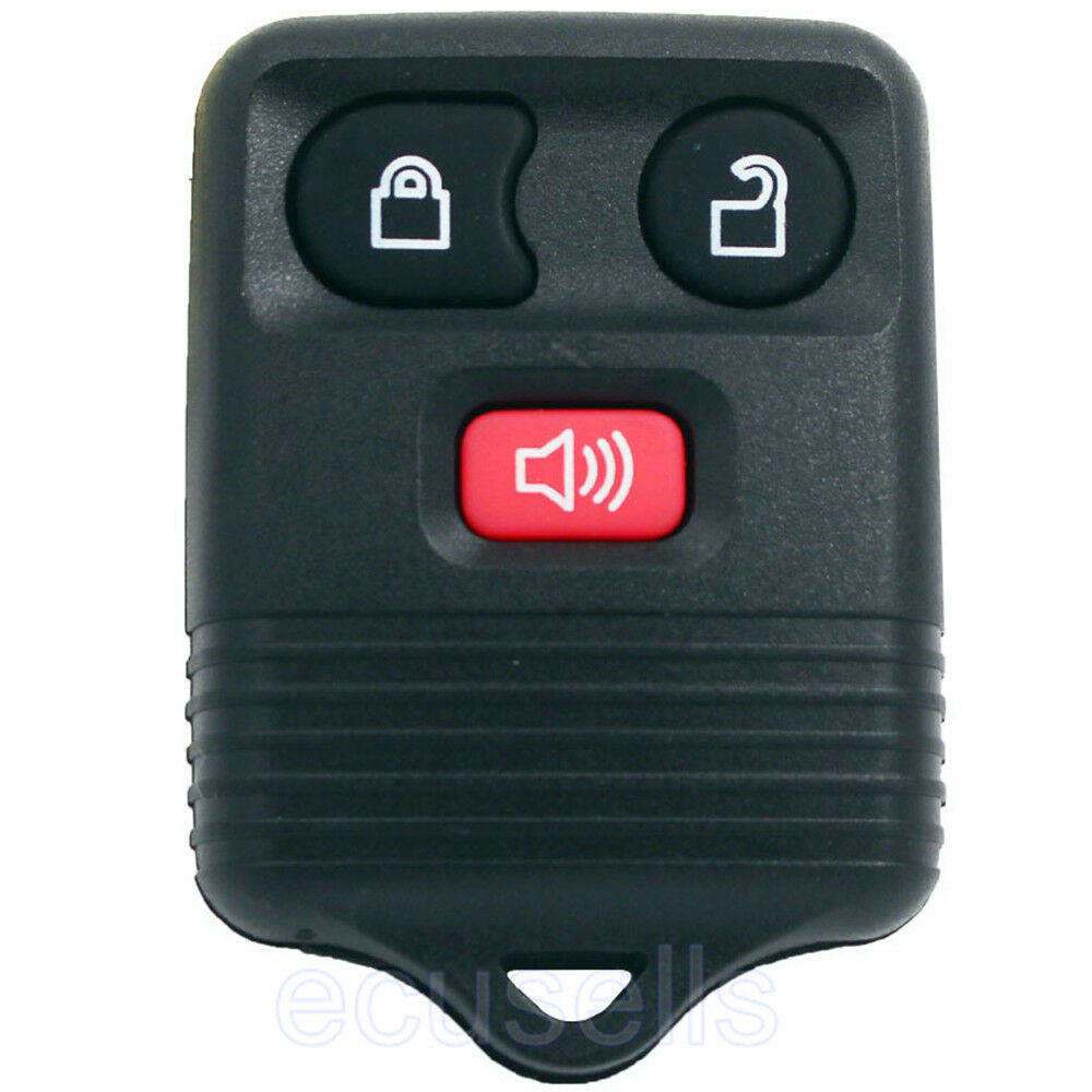 2 x REMOTE FOB KEY CASE + RUBBERS FITS FORD TRANSIT CONNECT