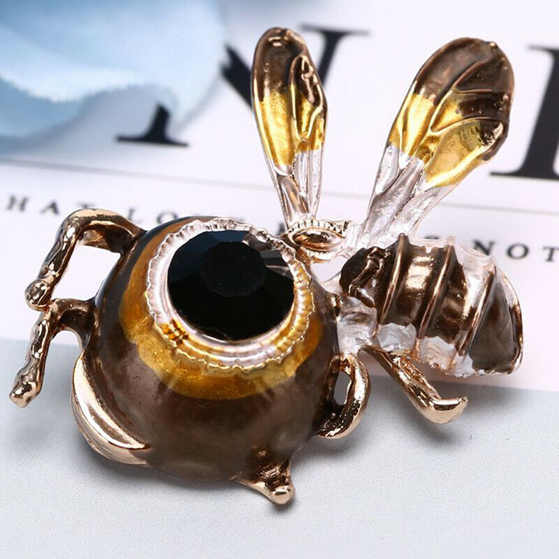 Fashion Women Honeybee Brooch Pins Collar Decoration Badge Corsage Jewelr.l8