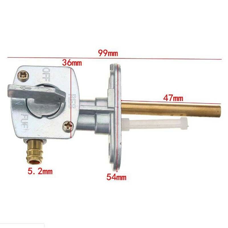Gas Fuel Tank Valve Petcock Switch Assembly For Kawasaki KDX200 KDX220 KD.l8