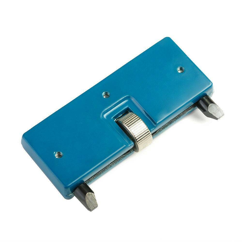 1x Adjustable Watch Repair Tool Kit Back Case Opener Cover Remover Screw Wrench-