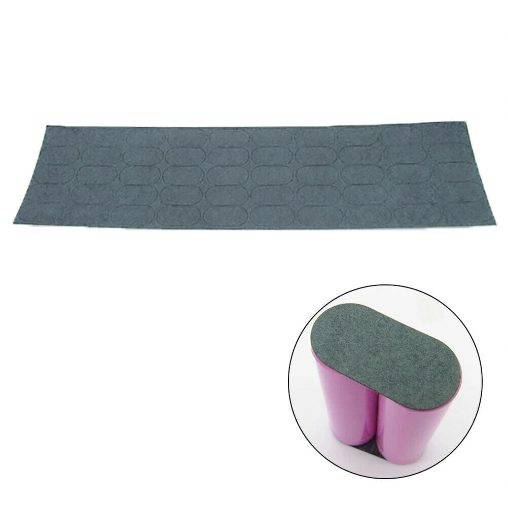 50*2 knots 18650 battery hollow&solid insulators adhesive paper gasket .l8