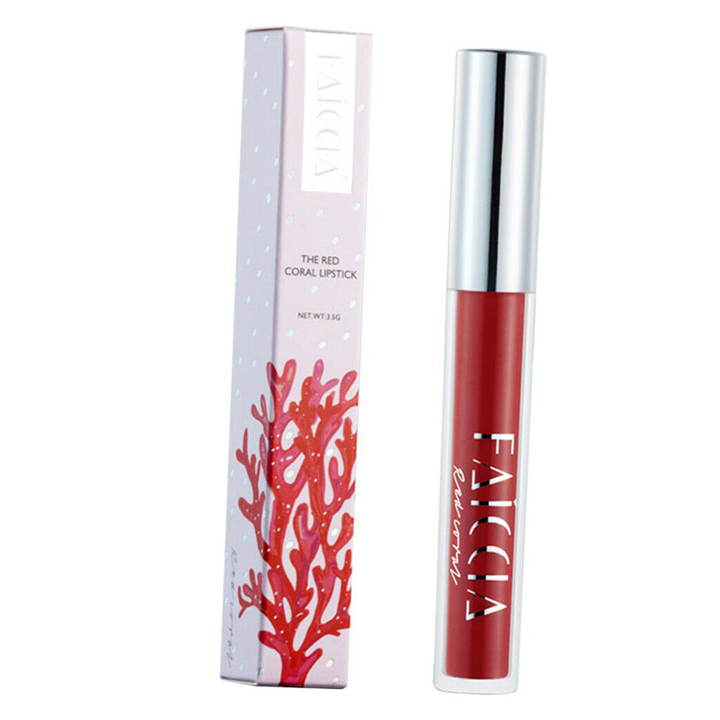 Makeup Velvet Matte Lip Glaze Lipstick Gloss Long Lasting Treasure color