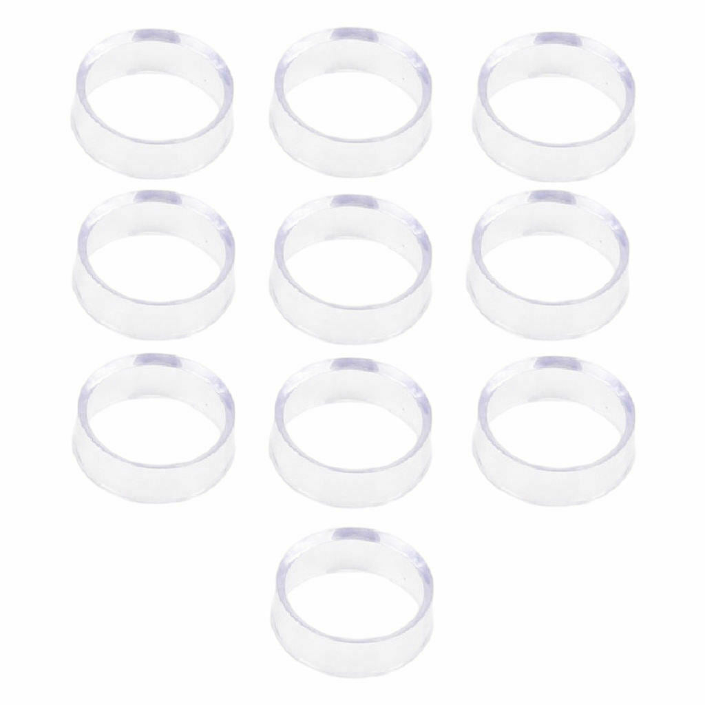 30 PCS Acrylic Clear Display Stand Crystal Ball Quartz Gems Base Pedestal