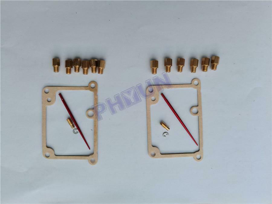 2x For Yamaha Banshee Carburetor Main Jets w/ Needle Gaskets Repair kit