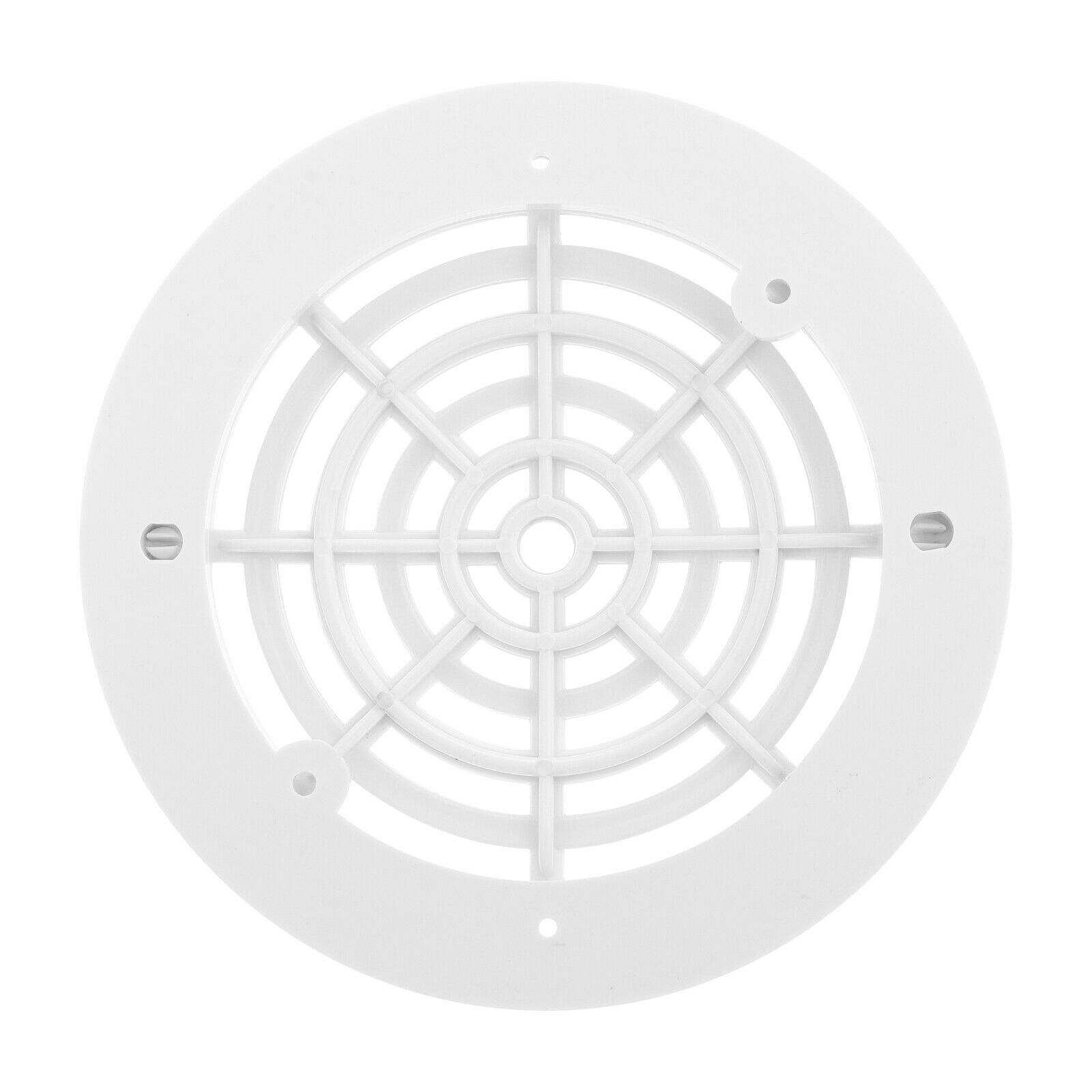 Plastic 8'' Replacement Main Drain Cover Overflow Suction Outlet Accessary