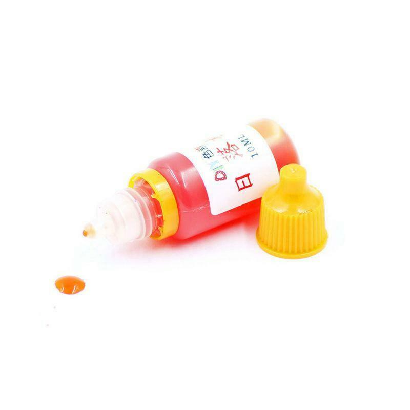 7 Pcs/set 10ml Dyeing Pigment Slime Crystal Mud Colorant Epoxy Crystal DIY