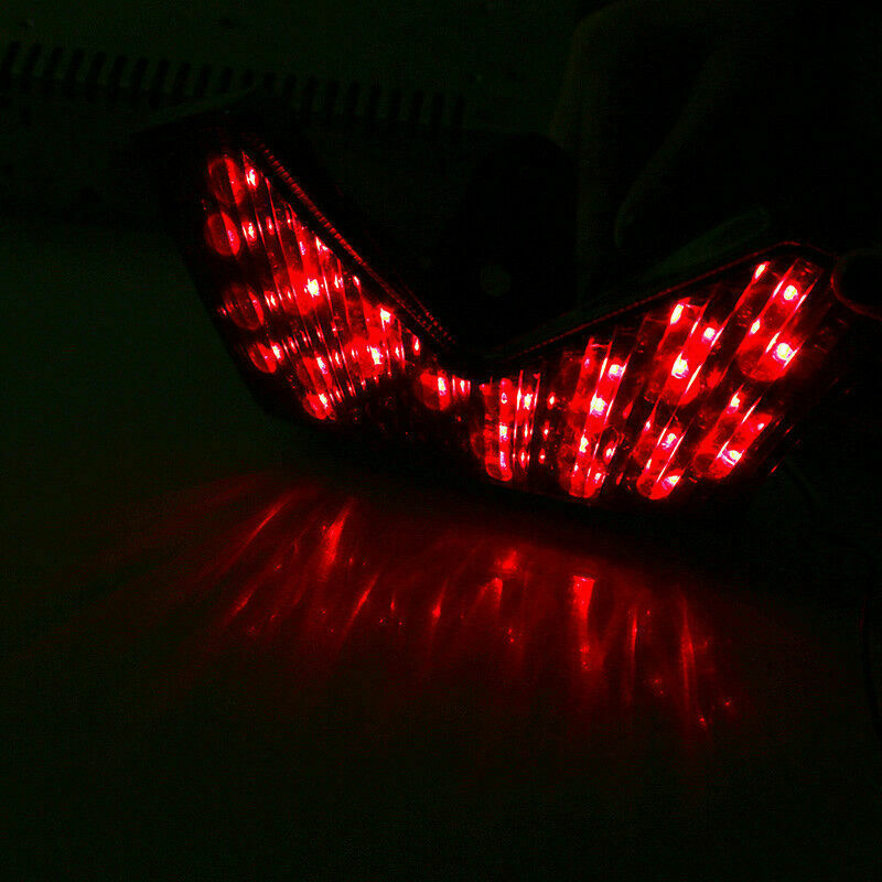 Motorcycle LED Tail Light Turn Signal Fits for Kawasaki ZX-14R/ZZR1400 2006-2013