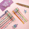 11 Rolls Christmas Theme Party Hot Stamping Washi Paper Stickers Tape Decor DIY