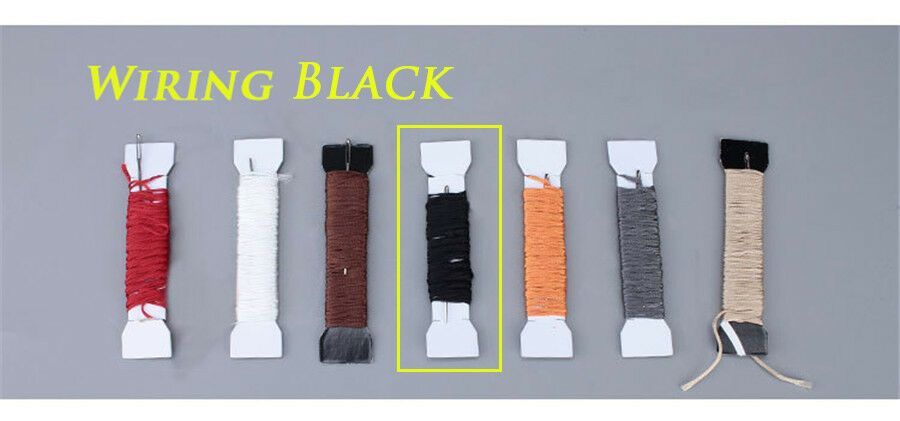 Handmade Sewing Steering Wheel Cover Soft Real Leather Braid With Needle&Thread