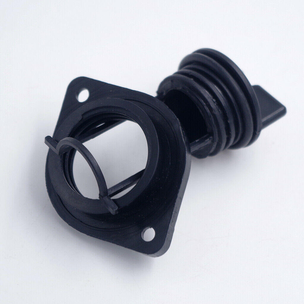 Black Boat Drain Screw Bung & Socket 30mm Large with Captive Plug /Boat
