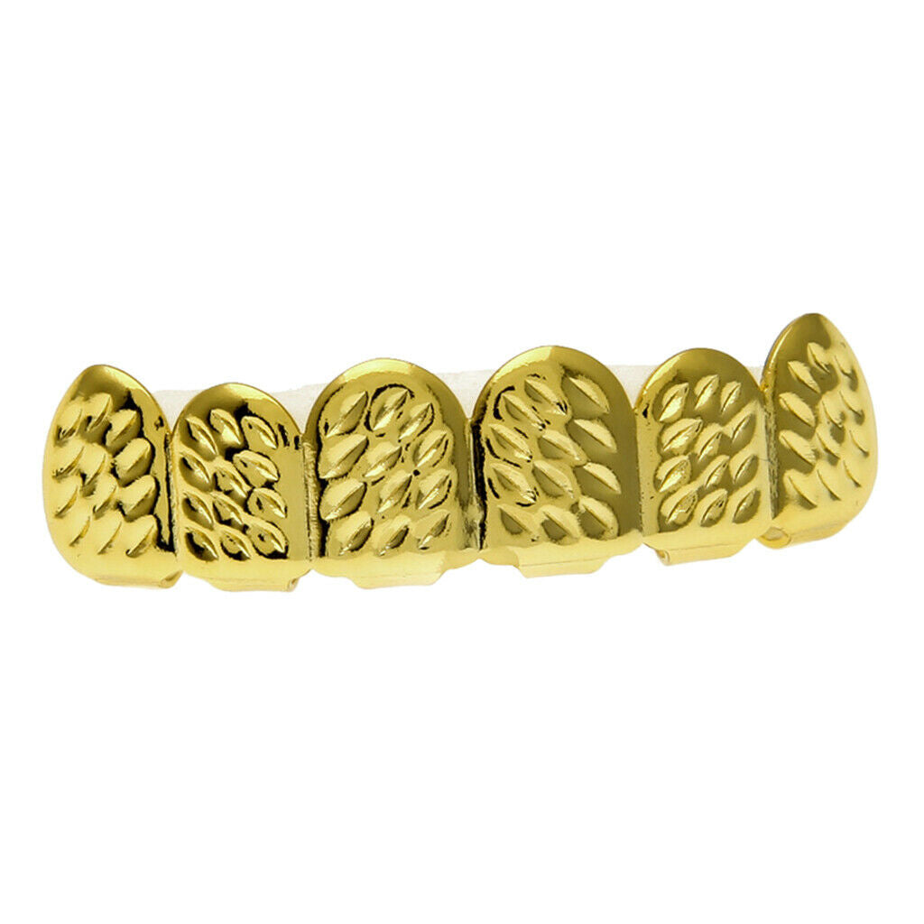 Copper Hip Hop Teeth Grills Vampire Teeth Grill   Jewelry Golden Top