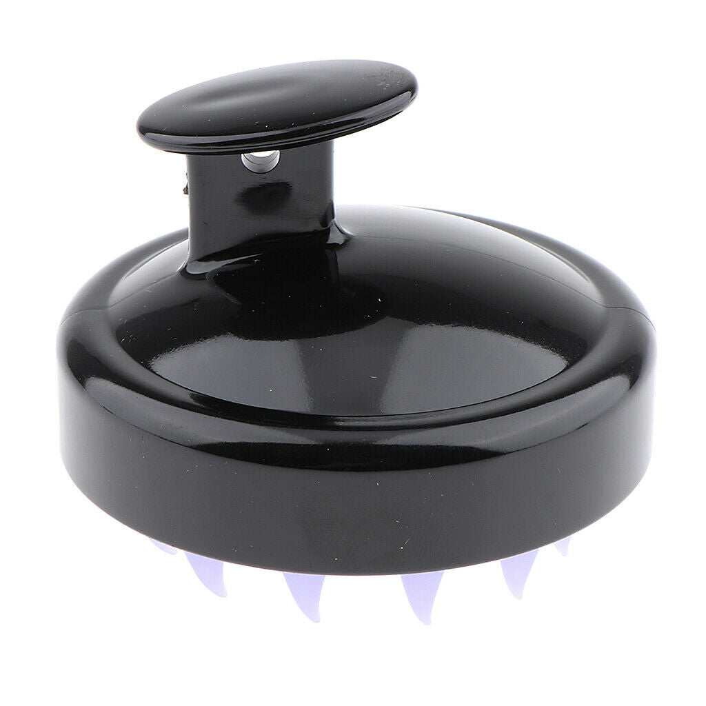2Pc Hair Scalp Massager Shampoo Brush With Soft Silicone Head