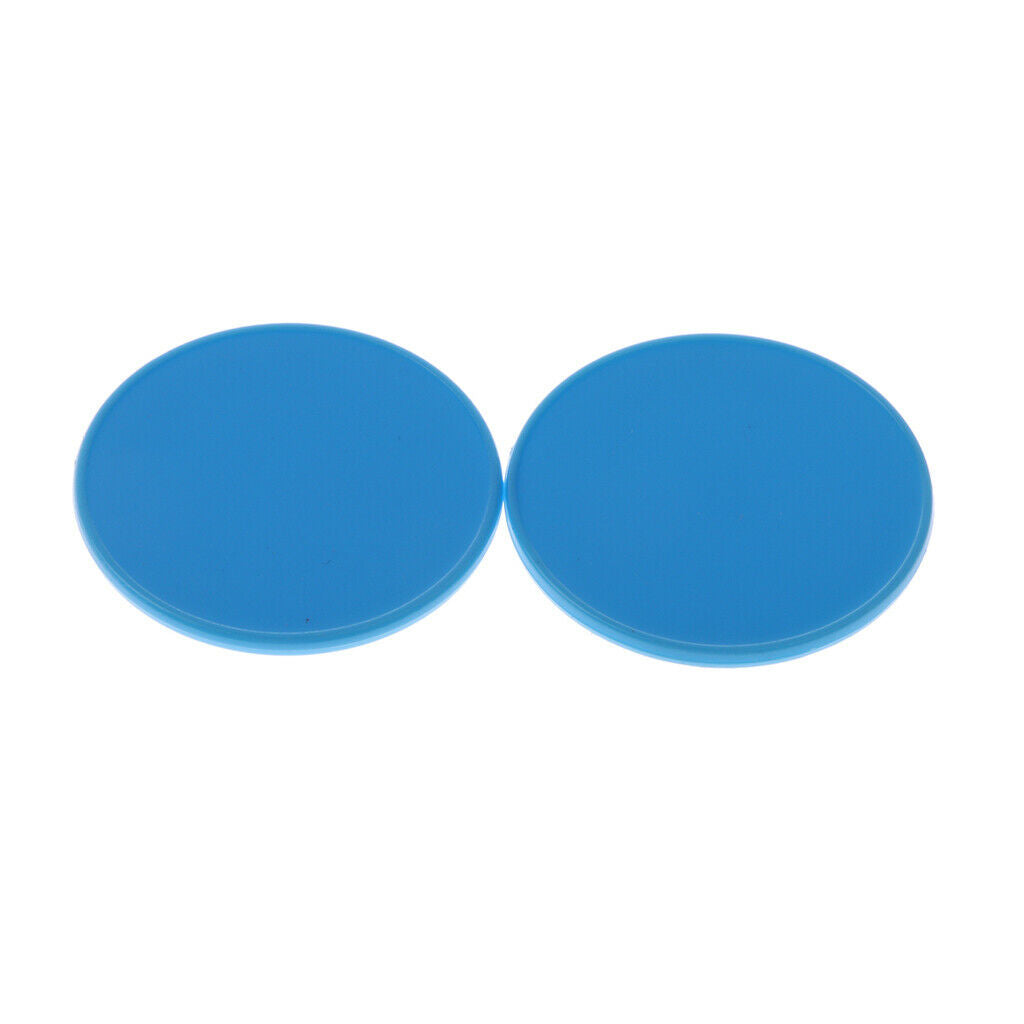 50pcs Plastic Counters Chips for Mathematics Numeracy Teaching Blue