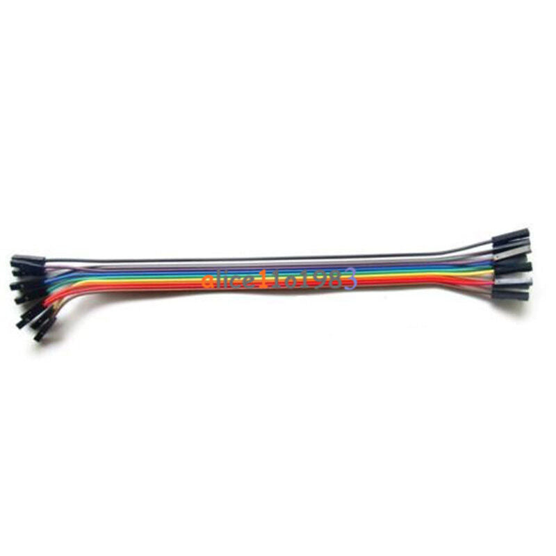 10PCS (10 root)  dupont Wire Cables 2.54mm 20cm 1P-1P Female to female f Arduino