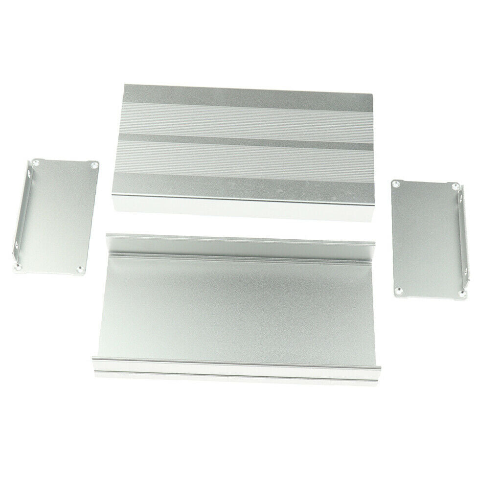 High Quality Aluminum Enclosure Electronic Project Amplifier Box Case DIY,