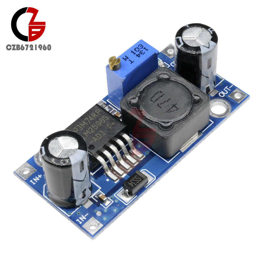 LM2596 Power Supply Output 1.23V-30V DC-DC Buck Converter Step Down Module