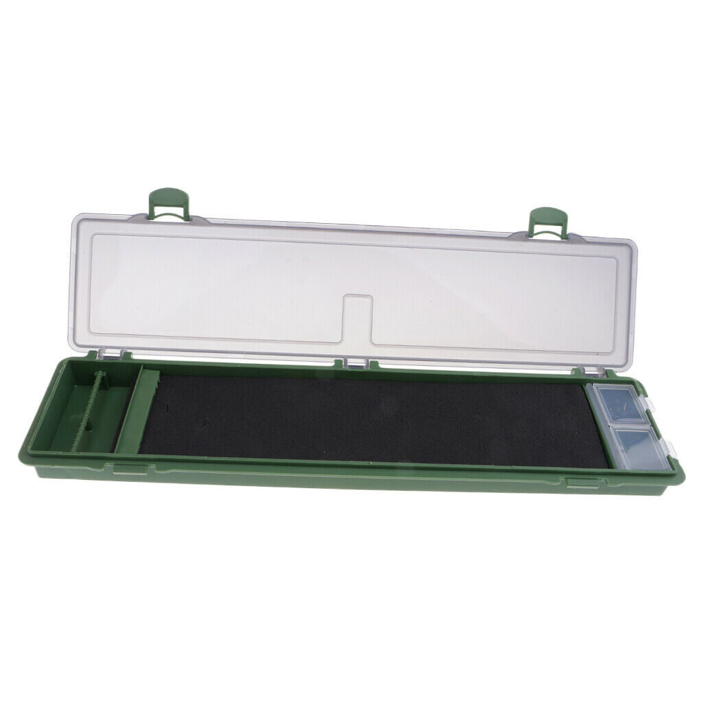 Carp Fishing Rig Box Stiff Hair Rig Board with Pins Wallet Rig Storage Box