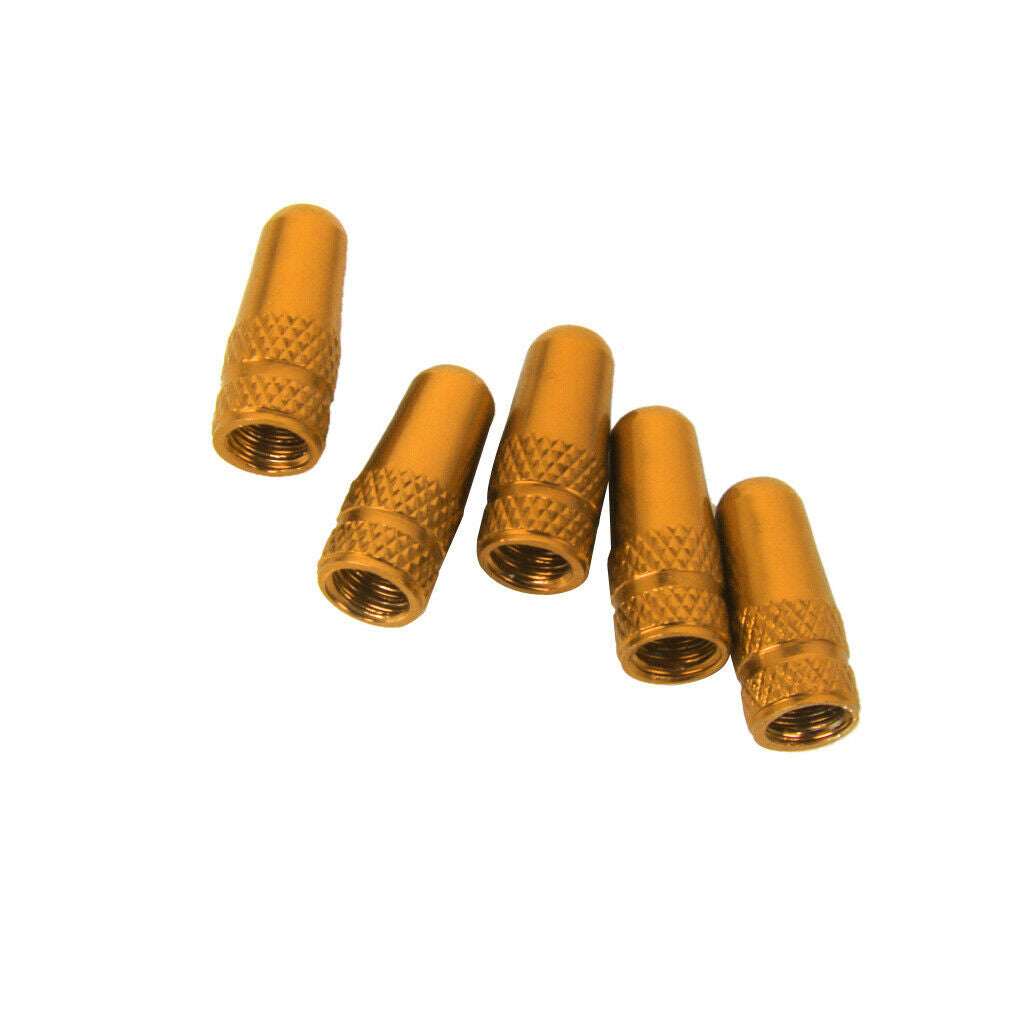 10pcs Aluminium Alloy MTB Bike Presta Wheel Dust Air Valve Tyre Caps